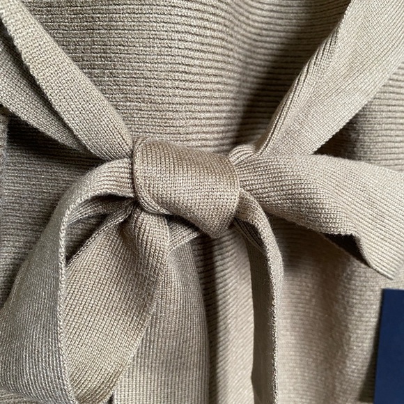 NWT LULUS Modern Comfort Olive Green Dolman Sleeve Mini Sweater Dress Small - Picture 8 of 12